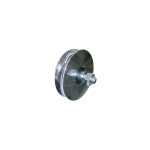 Roue de portail � gorge ronde 60 mm ? acier ? rotation souple pour charges lourdes ? guidage optimal ...
