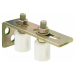 Roue de guidage en nylon pour porte coulissante de jardin et rail industriel