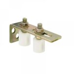 Roue de guidage de rail de porte de cour porte coulissante roue en nylon poulie en nylon industrielle ...