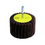 Roue � lamelles de 80 x 50 mm, en non - tiss� sur tige, degr� de finesse : grossier, mod�le corindon