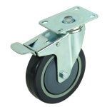 Roue orientable avec frein pour servantes baseliner / proliner - mob