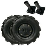 Roues pneumatiques 500 x 10 motobineuse avec poignées Roues pneumatiques 500 x 10 motobineuse avec poignées