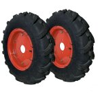 Roues pneumatiques 500 x 12 motobineuse motoculteur