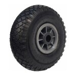 Caujolle - roue  pneumatique gonflable de diable - diamtre 260 mm axe 25 mm