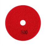 Roue de polissage de disque de meulage de diamant humide de 100 mm 4  pour la pierre de marbre de granit ...