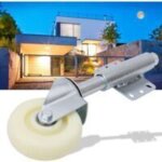 Roue de portail, roulettes � ressort 100 mm / 4  roulette de porte � ressort roulettes pivotantes � ressort ...