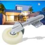 Roue de portail, roulettes � ressort 100 mm / 4  roulette de porte � ressort roulettes pivotantes � ressort ...