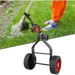 Roues de support universelles r�glables d�broussailleuse universelle, roues stabilisatrices r�glables, ...