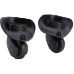 Roue valise, universal swivel roller wheels for luggage universelles en plastique pvc durable 2pcs set ...