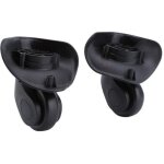 Roue valise, universal swivel roller wheels for luggage universelles en plastique pvc durable 2pcs set ...
