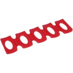 Gistuch - rouge silicone rfrigrateur peut bire bouteille de vin rack titulaire tapis empilable rangement ...