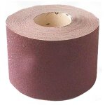 Rouleau atelier toile corindon souple 50 mm x l. 25 m - gr 120 - pour bois, peinture, vernis, m�tal - ...