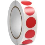 Rouleaux d'autocollants ronds, 1000 pastilles adh�sives pour les arts, les loisirs cr�atifs et l'organisation. ...