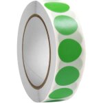 Rouleaux d'autocollants ronds, 1000 pastilles adh�sives pour les arts, les loisirs cr�atifs et l'organisation ...