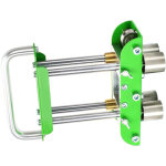 Rouleau de bord 0 � 90 degr�s en aluminium en aluminium en aluminium plaque de flexion en cuivre avec ...