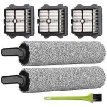 Rouleau de brosse et filtre pour aspirateur tineco floor one s5 / s5 pro - -