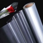 Rouleau de cellophane transparent papier cadeau transparent fleuriste papier transparent emballage cadeau ...