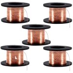 Rouleaux de fil de r�paration �maill�, cuivre nu, r�sistant aux hautes temp�ratures, pour connexion et ...