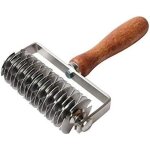 Rouleau � losanges pizza lattice cutter roller, rouleau coupe - p�tes en acier inoxydable, mini cuisine ...