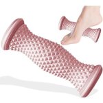 Rouleau massage pied pour la vo�te plantaire - acupression r�flexologie masseur pieds dur en silicone ...