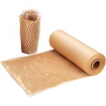 Rouleau de papier d'emballage en nid d'abeille - alternative écologique au papier bulle pour déménager, ... Rouleau de papier d'emballage en nid d'abeille - alternative écologique au papier bulle pour déménager, ...