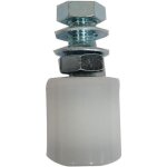 Rouleau de rechange en nylon avec roulements nlz40x44 support d'assemblage de rouleaux de guidage de ...