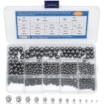 Roulements � billes en acier (540 pi�ces) - assortiment de billes m�tal 2 - 10mm - id�al pour v�lo, roulements ...