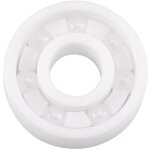 Roulement  billes miniature en cramique 608 pour toupie  doigt zro2 8 x 22 x 7 mm blanc