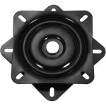 Roulement carr�e de plateau tournant, 16cm, base pivotant, pour les meubles sofa tv et tabouret de bar, ...