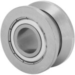 Roulement � galet de guidage, lv202 - 41zz, roulement � gorge en v �tanche pour �quipements lourds, machines ...