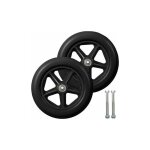 Treetalk - roulette avant de 8 pouces - 2 pices, roues de remplacement solides antidrapantes, pour ...
