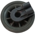 Roulette panier inf�rieur (x1) (00611475) lave - vaisselle 166366 siemens, bosch, neff, gaggenau