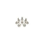Whirlpool - roulette panier inferieurx8 481252888112 pour lave - vaisselle