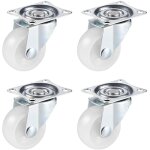 Roulettes pivotantes pour meubles lourds 4 pcs roulettes pour meubles 50mm roulette charge lourde mini ...