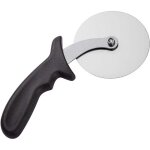 Roulette � pizza, trancheuse en acier inoxydable, gadget de cuisine avec prot�ge - doigts, pour les amateurs ...