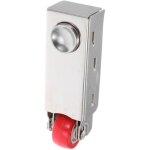 Les roulettes de porte coulissante et les rails inf�rieurs de porte vitr�e robustes assurent un mouvement ...