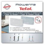 Rowenta - lingettes par 2 zr850002 pour nettoyeur vapeur klindo clean & steam, clean & steam multi