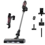 Rowenta x - pert 7. 60 rh6a71 aspirateur de table aluminium, rouge sans sac