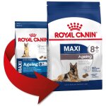 Nourriture que royal canin maxi vieillit 8 + chiens de grande taille (? partir de 8 ans) - 15kg