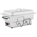 Chafing dish - royal catering - puissance : 1 600 watts - bac gn 1 / 1 et couvercle Chafing dish - royal catering - puissance : 1 600 watts - bac gn 1 / 1 et couvercle