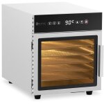 Royal catering ? d�shydrateur alimentaire 500 w ? temp�rature 30 - 90 �c ? 6 grilles inox ? pour fruits, ...