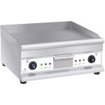 Royal catering - plaque de grill à double électro - 60 cm - lisse - 2 × 3200 w Royal catering - plaque de grill à double électro - 60 cm - lisse - 2 × 3200 w