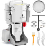 Royal catering ? moulin � �pices �lectrique 2000 g ? puissant moteur 3400 w ? vitesse 35 000 tr / min ...