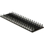 Rs pro - barrette de connexion, 36 contacts, au pas de 6. 35mm, 2 rang�es ( prix pour paquet de 5 )