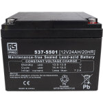 Rs pro - batterie au plomb tanche 12v 24ah cyclique ( prix pour 1 )