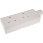 Bloc multiprise, 2 prises type g - britannique, 240 v 13a ( prix pour 1 )