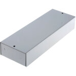 Rs pro - botier d'instrumentation en acier lamin  froid gris, dim. ext. 230 x 80 x 40mm ( prix pour ...