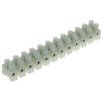 Rs pro - bornier de raccordement 12 pôles , 15mm, a visser, 50a ( prix pour paquet de 5 ) Rs pro - bornier de raccordement 12 pôles , 15mm, a visser, 50a ( prix pour paquet de 5 )