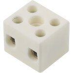 Rs pro - bornier de raccordement 2 pôles , a visser, 10mm², 57a ( prix pour paquet de 5 ) Rs pro - bornier de raccordement 2 pôles , a visser, 10mm², 57a ( prix pour paquet de 5 )