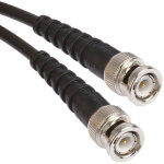 Cble coaxial rg58 rs pro avec connecteur bnc mle, 500mm ( prix pour 1 )